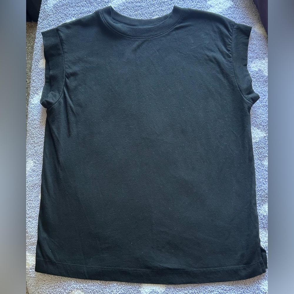 A New Day Women’s Black Knit Top T-Shirt Tee Size Extra Small XS